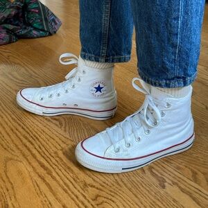 White Classic High-top Converse